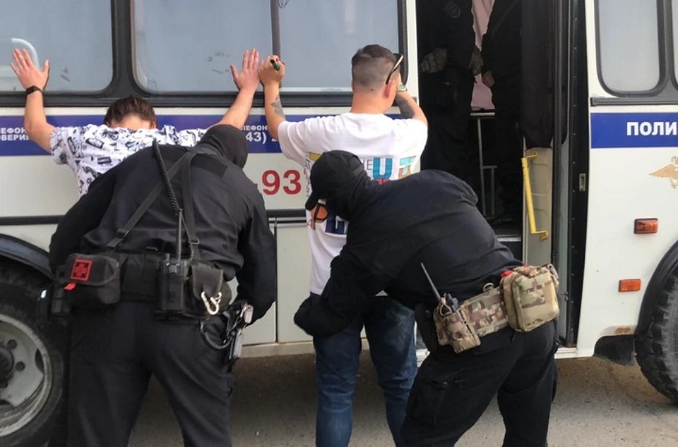 В отделение полиции доставили 26 граждан. Фото: УМВД по Екатеринбургу