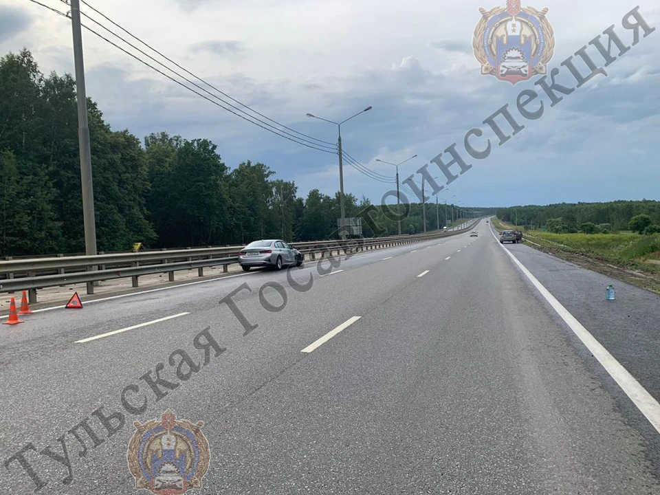 В Тульской области на трассе М-2 в ДТП пострадала 27-летняя девушка