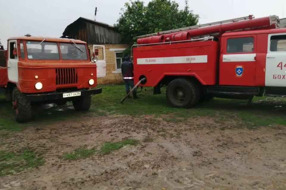 Режим ЧС ввели в Черемховском районе из-за буйной погоды