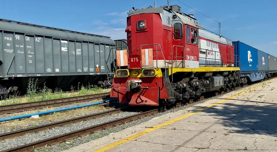 В Ульяновск прибыл первый контейнерный поезд из Китая