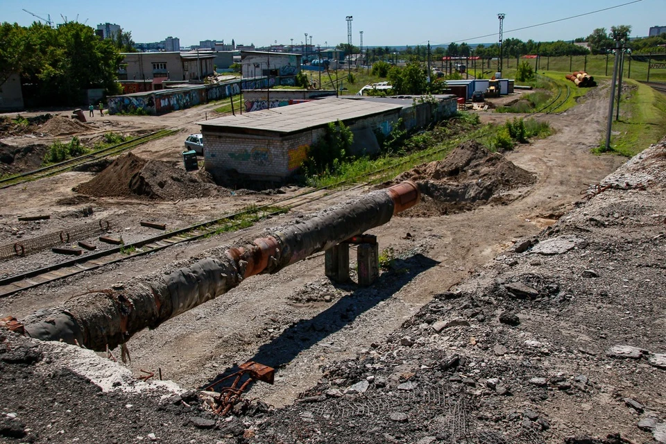 Гаражи простояли больше 30 лет