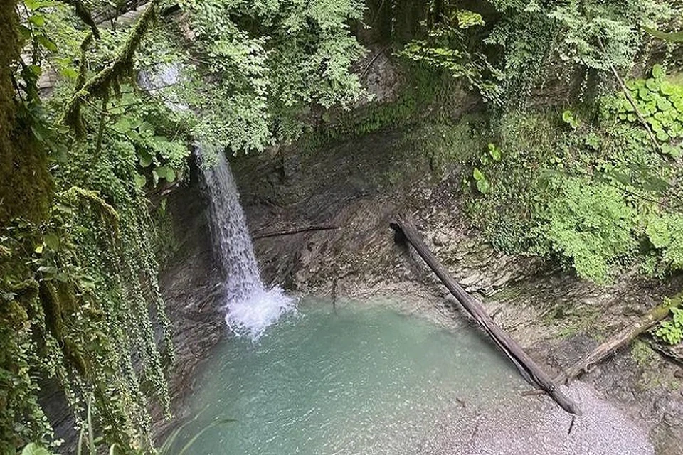 Водопад закрыт.