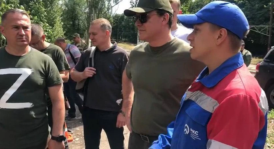 Дмитрий Азаров уже не в первый раз лично посещает подшефный региону город Снежный