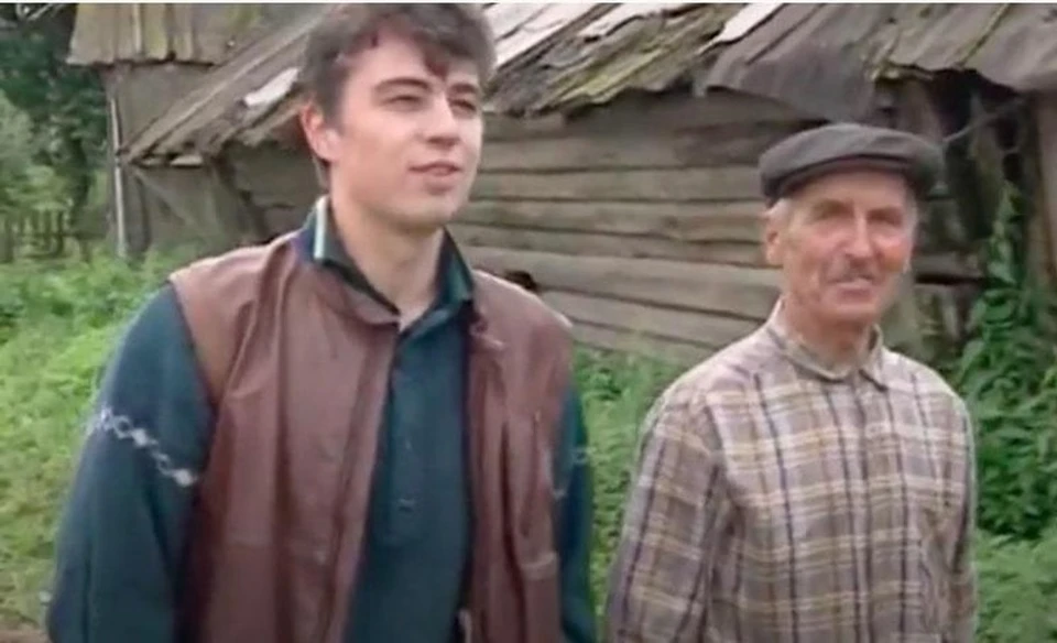 В 1997 году Сергей Бодров-младший снимал программу про деревню Радча. Фото: скрин видео