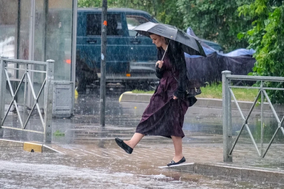 Дождь с градом обещают в Петербурге в субботу, 6 августа.