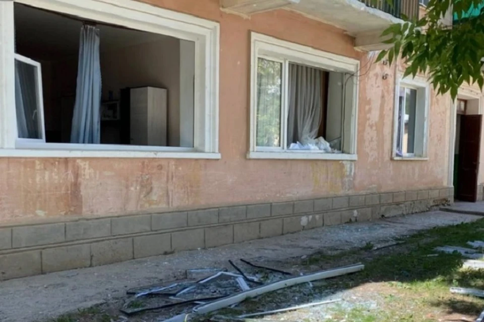 Взрывной волной в домах Новофедоровки выбило окна