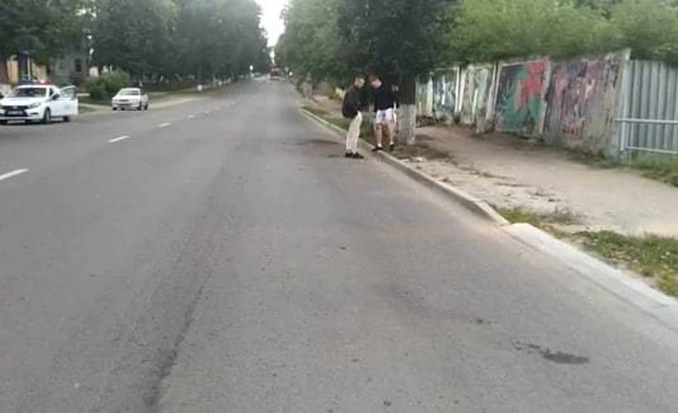 Мотоциклист погиб, врезавшись в дерево в Павлове 13 августа. Фото: УГИБДД по Нижегородской области