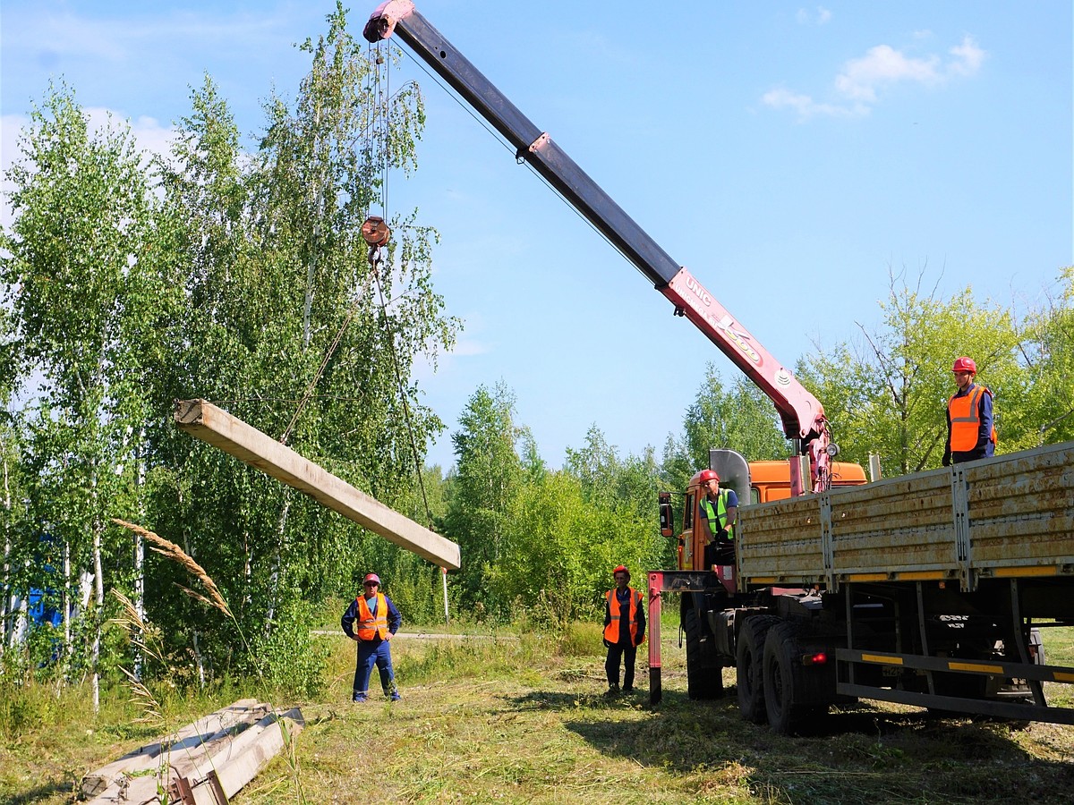 ССК подарила Исаклинскому району 50 опор для освещения лыжной трассы - KP.RU