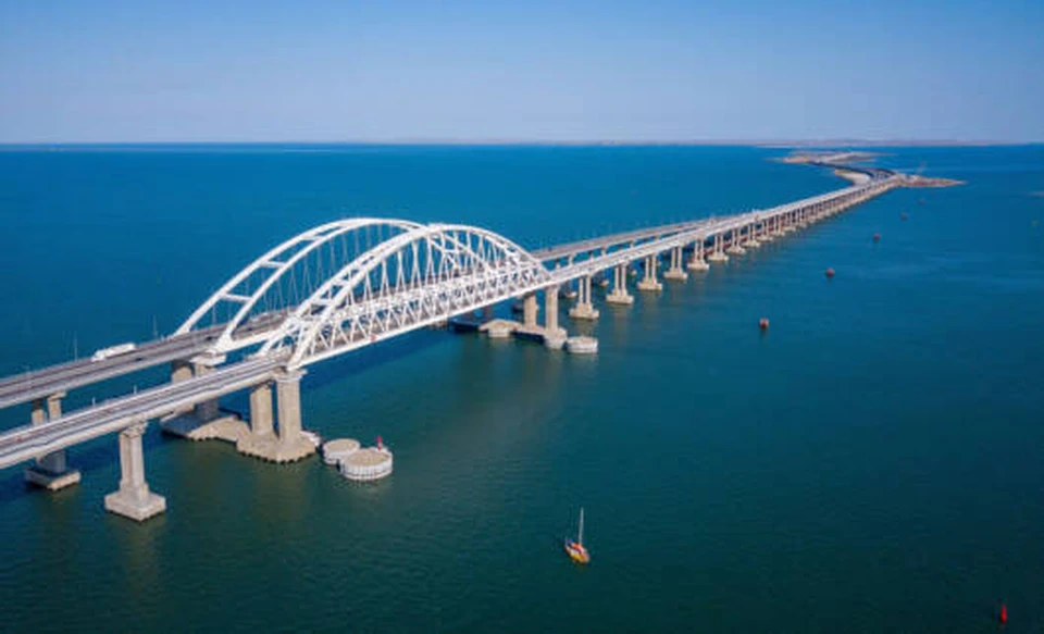 Советник Зеленского Подоляк заявил о планах Киева разрушить Крымский мост Фото: Росавтодор
