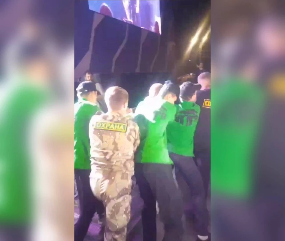 Охрана силой вывела дебошира с концерта "Gayazovs Brothers" в Сормове 20 августа