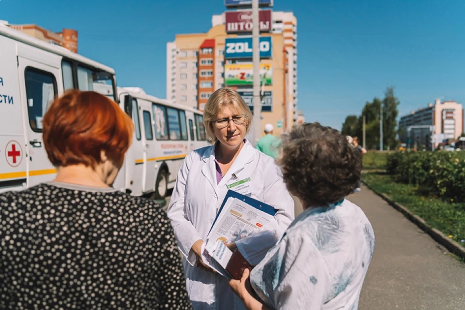 На площадке будет работать мобильный центр здоровья. Фото: vk.com/medkirovru