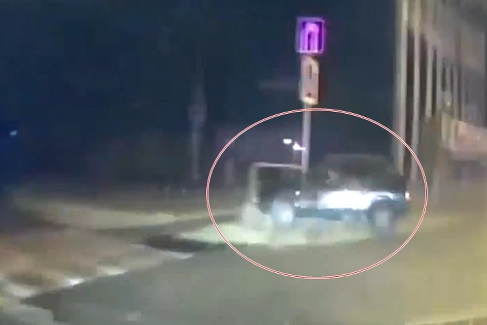 Скриншот с оперативного видео