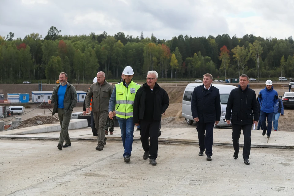 Высокогорский моста через Енисей готов на 65 %, строительство идет по графику