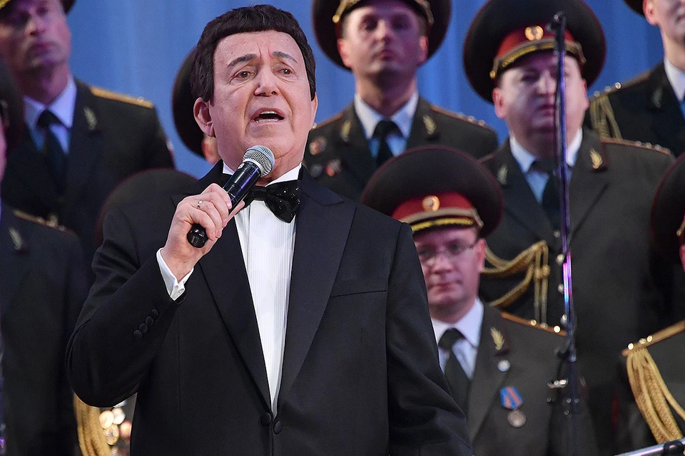 Иосиф Кобзон на концерте в Донецке, 2017 г.