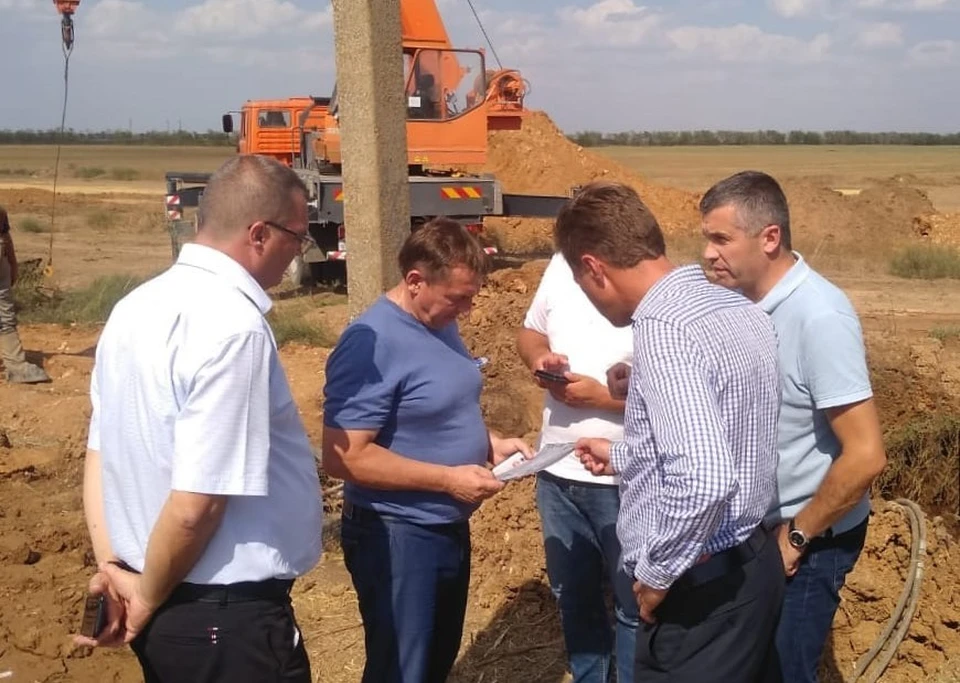 Вчера на место аварии выезжал председатель Совета министров РК Юрий Гоцанюк. Фото: Юрий Гоцанюк/Telegram