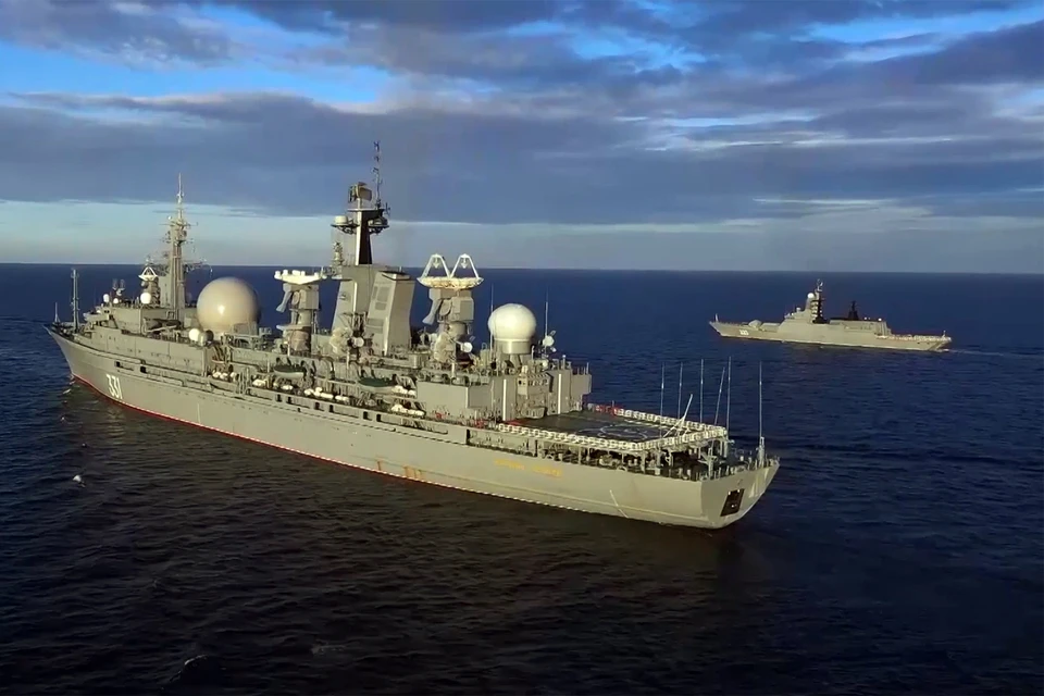 Отряды боевых кораблей ВМФ России и ВМС Китая уже приступили к отработке практических задач