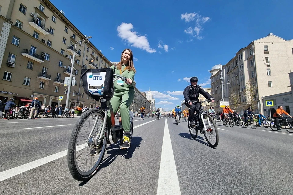 Велофестиваль в москве фото