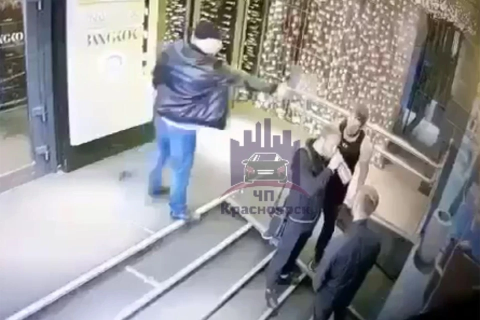 Фото: скриншот из видео ЧП Красноярск