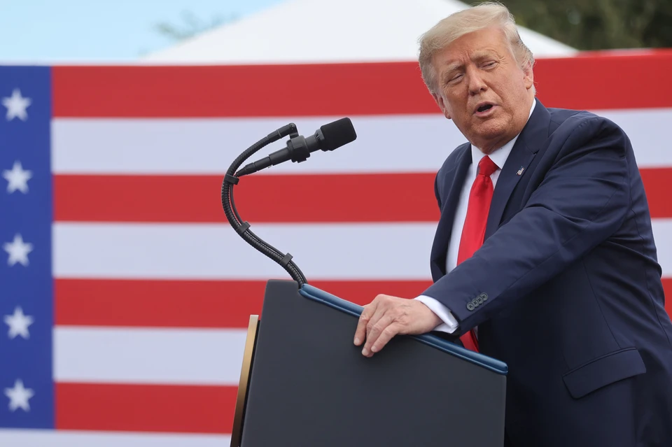 Экс-президент США Дональд Трамп.