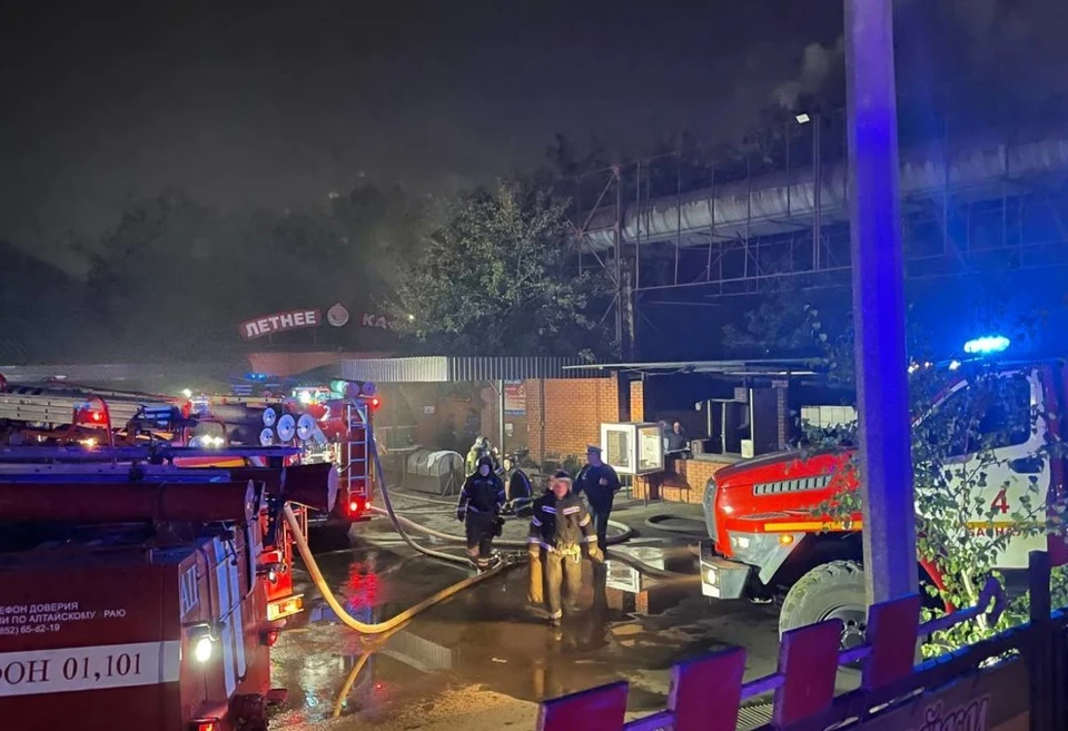 Площадь пожара составила 115 квадратных метров