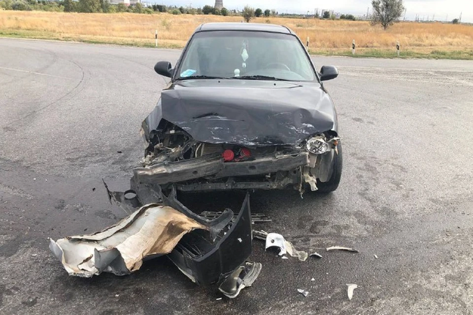 Женщина и подросток пострадали в аварии на трассе под Ростовом. Фото: ГИБДД по РО.