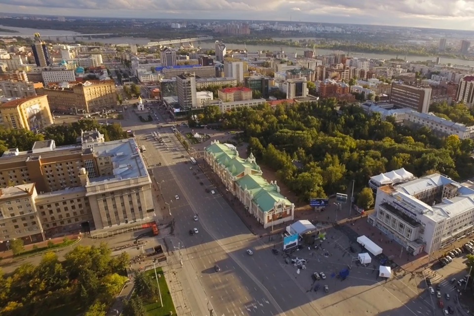 Новосибирск вошел в топ-10 самых зеленых городов-миллионников России. Фото: Мэрия Новосибирска.