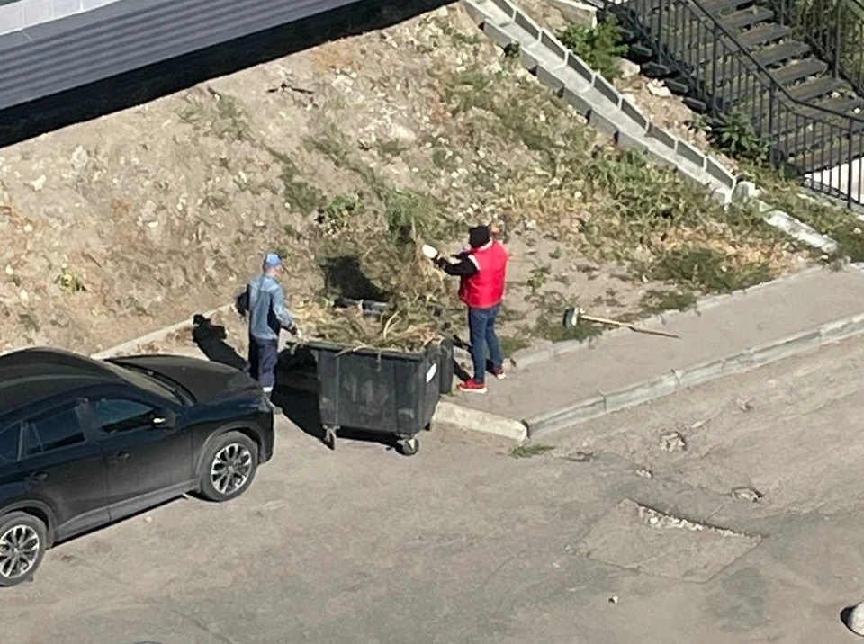 Нарушители на площадке
