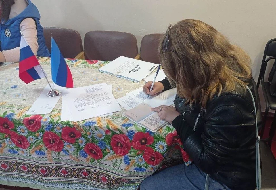 Голосование на референдуме в Марковском районе. Фото: Администрация Марковского района