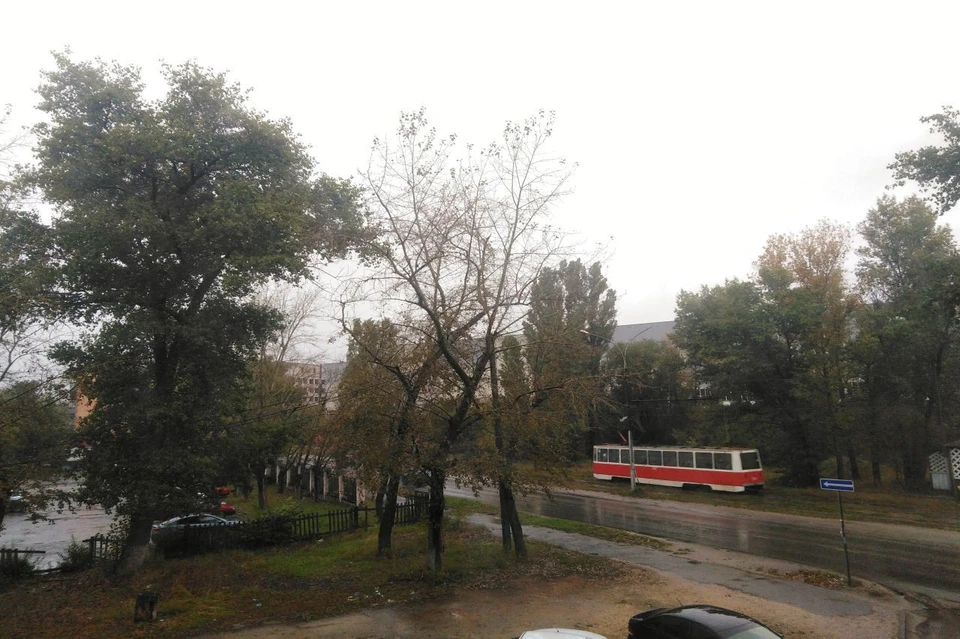 В Липецке дождливо