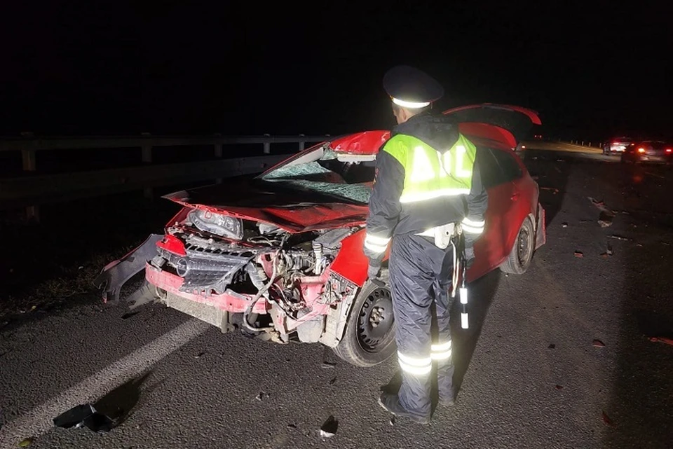 Автомобиль получил значительные механические повреждения Фото: УГИБДД по Свердловской области