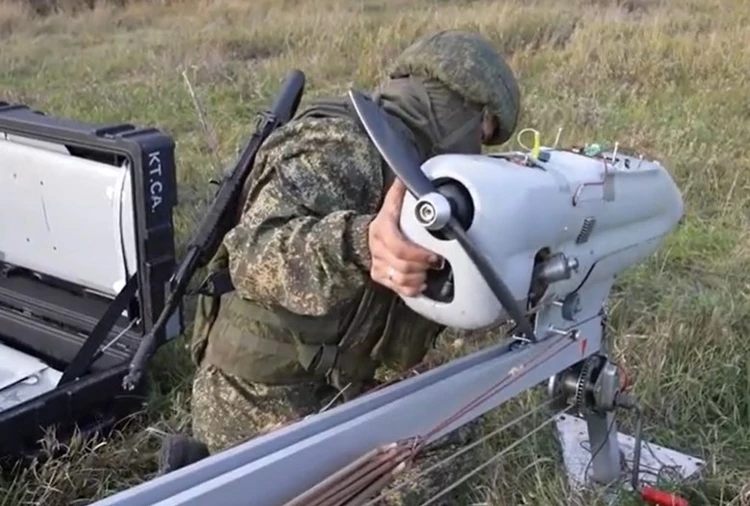 Минобороны России показало видео боевой работы расчетов «Орлан-10»