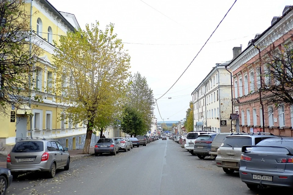 Участок Спасской от Володарского до Ленина предлагается переводить в пешеходный режим по выходным. Фото: kirovreg.ru