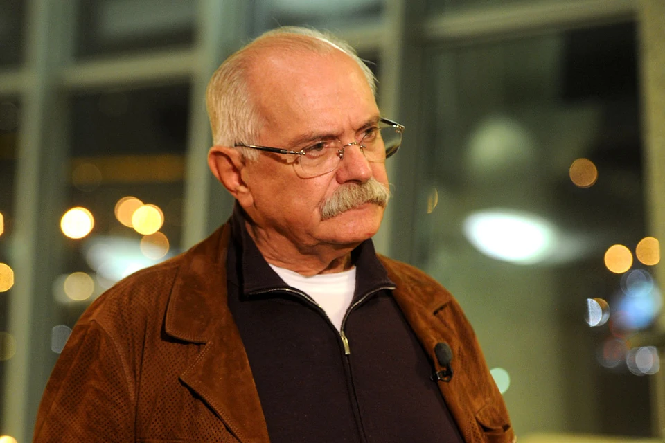 Actor and director Nikita Mikhalkov