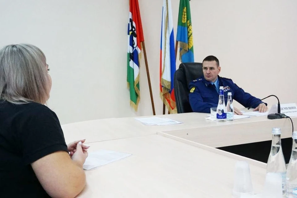Заместитель генпрокурора РФ выслушал жалобы новосибирцев. Фото: прокуратура НСО