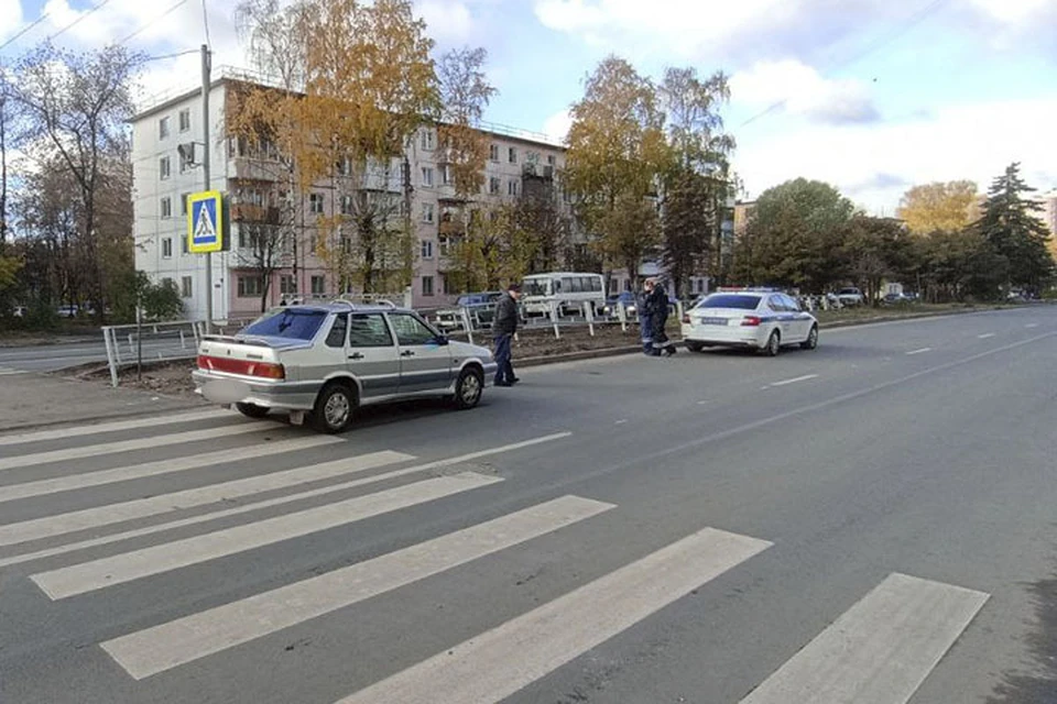В ДТП пострадал пожилой мужчина-пешеход Фото: УГИБДД России по Тверской области