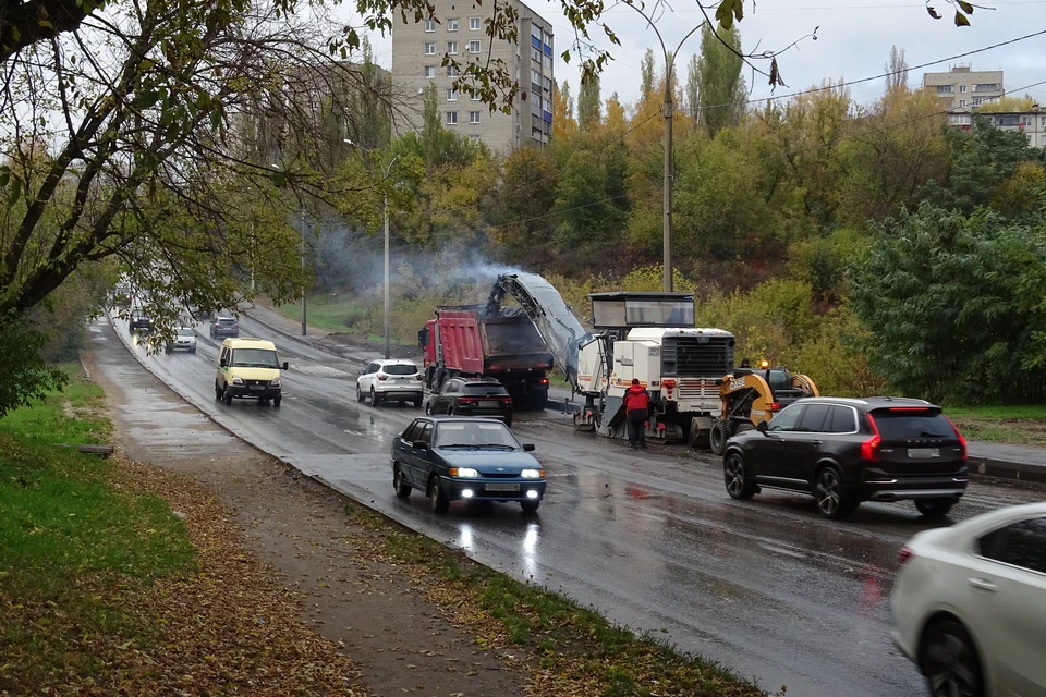 В Липецк стартовал ремонт дороги через Каменный Лог