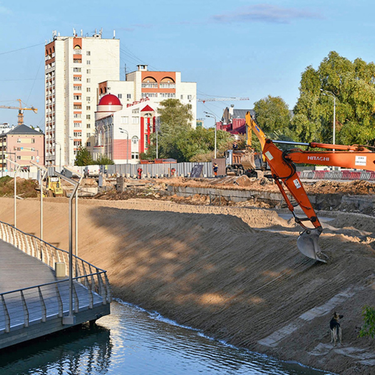 В Казани на мосту по улице Назарбаева работы ведутся круглосуточно - KP.RU