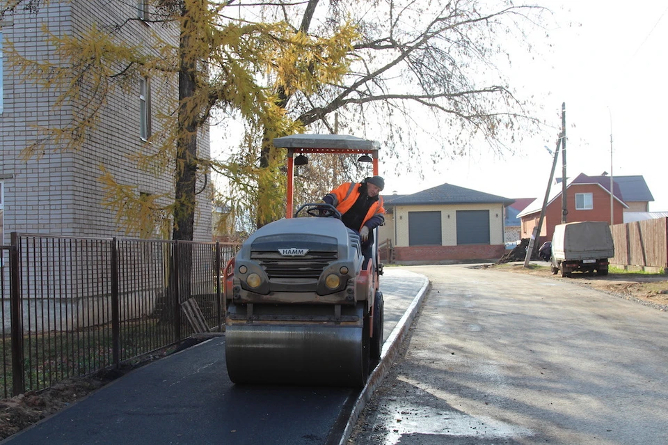 Работы планируют закончить до конца месяца Фото: администрация Ижевска