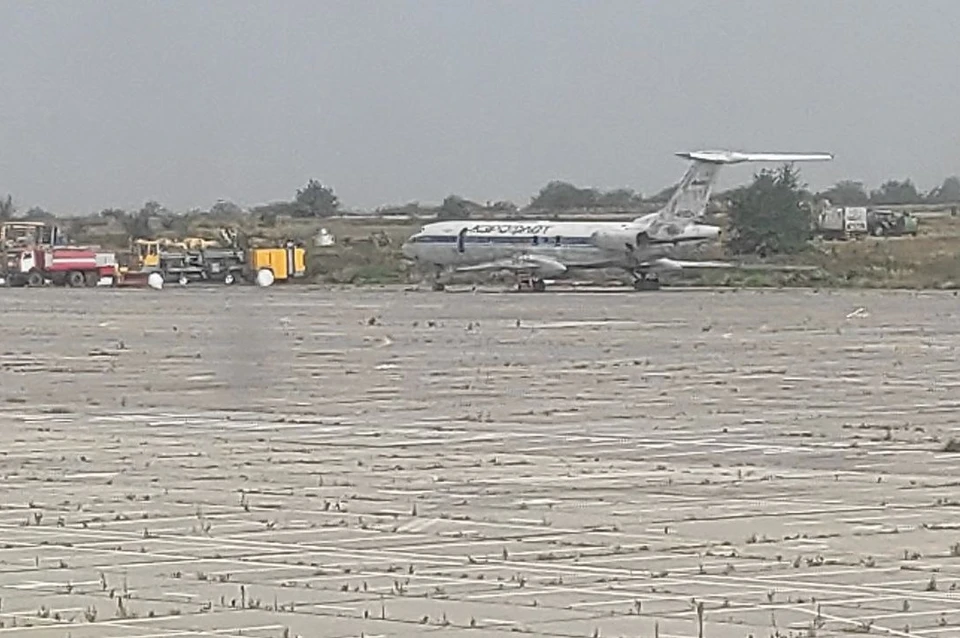 Ту-134А-3 нашел прибежище в старом аэропорту Ростова-на-Дону.