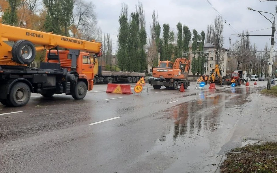 На месте работает аварийная бригада