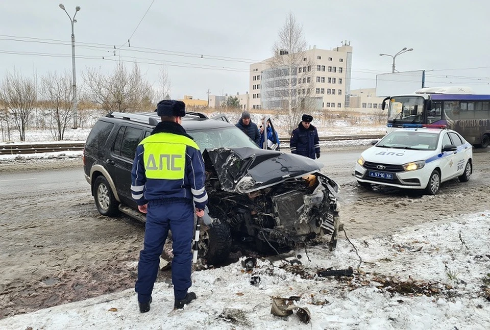 Виновник аварии рассказал полицейским, что ехал со скоростью примерно 40 километров в час. Фото: отдел пропаганды ГИБДД по Нижнему Тагилу