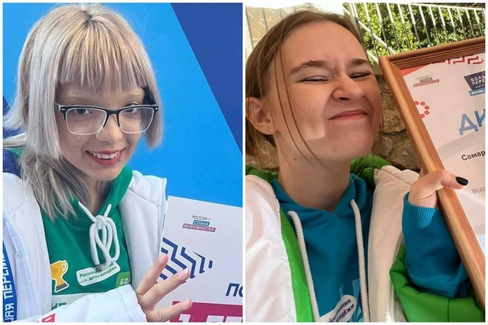 За звание лучших из лучших Аделина Тугушева и Валерия Самарцева боролись среди 1,5 млн старшеклассников со всей России. Фото: https://t.me/muratkumpilov
