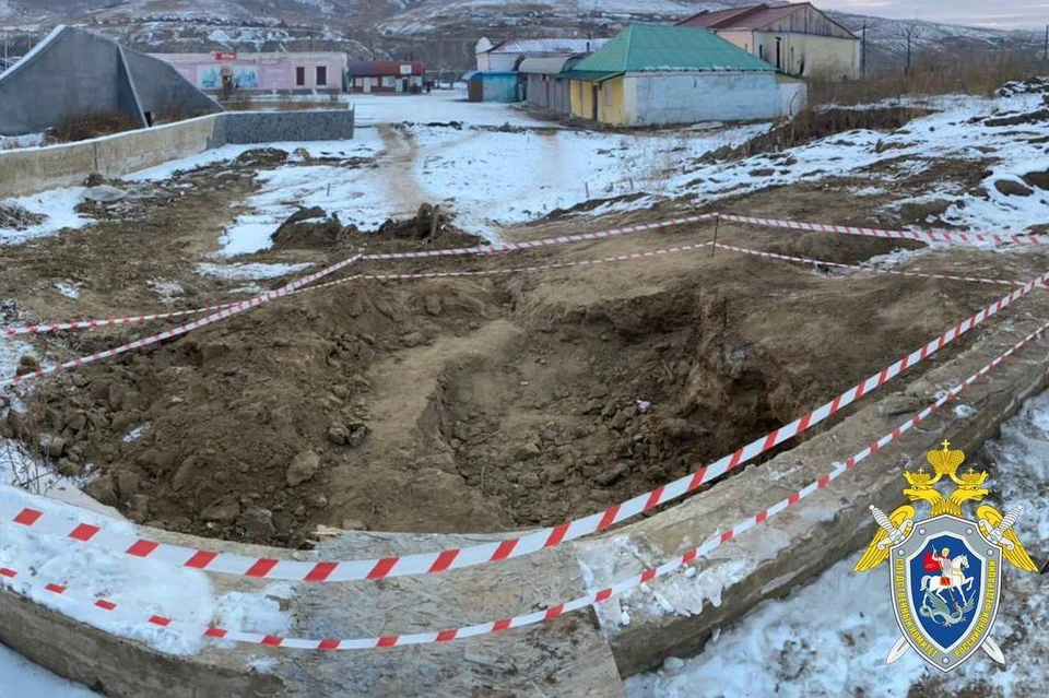 Человеческие останки нашли рабочие во время земляных работ в Забайкалье. Фото: СУ СКР по Забайкалью