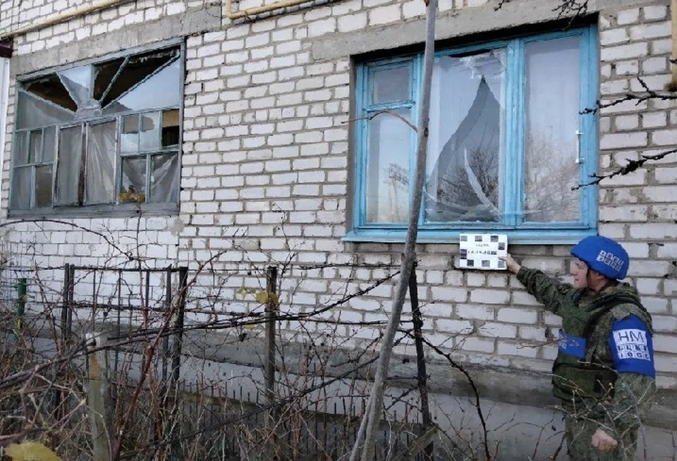 ВФУ продолжают обстреливать территорию Республик. Фото: СЦКК ЛНР