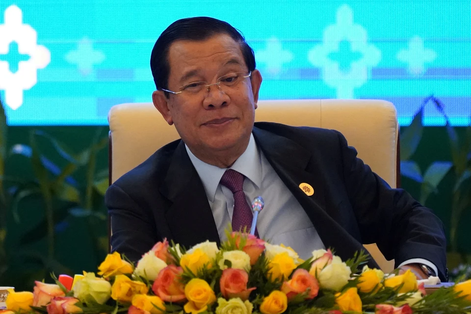 Премьер-министр Камбоджи Хун Сен.