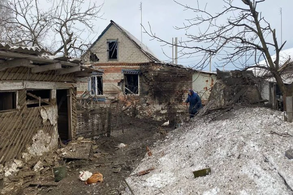 При обстреле ВСУ села под Белгородом погиб мужчина Фото: Telegram-канал Вячеслава Гладкова