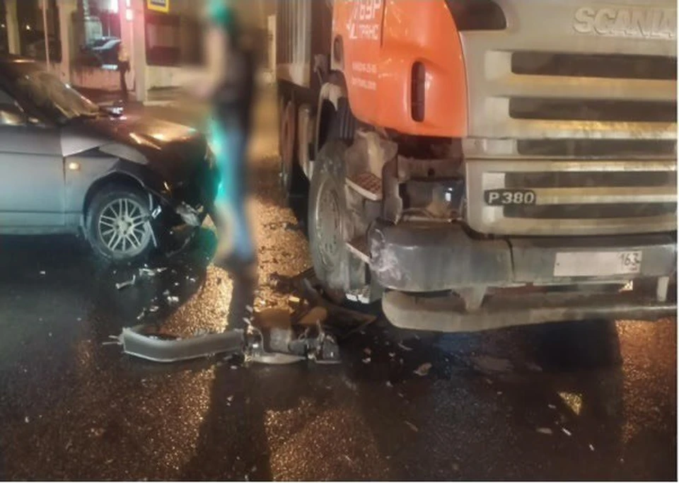 Автомобили столкнулись на улице Льва Толстого.