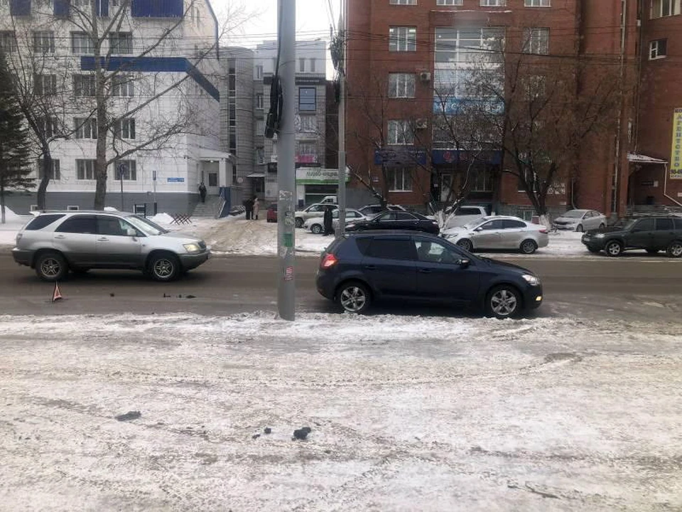 На проспекте Фрунзе в Томске вне пешеходного перехода сбили 79-летнего пенсионера.