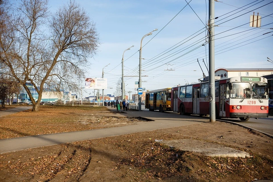 На остановках нет навеса и скамеек