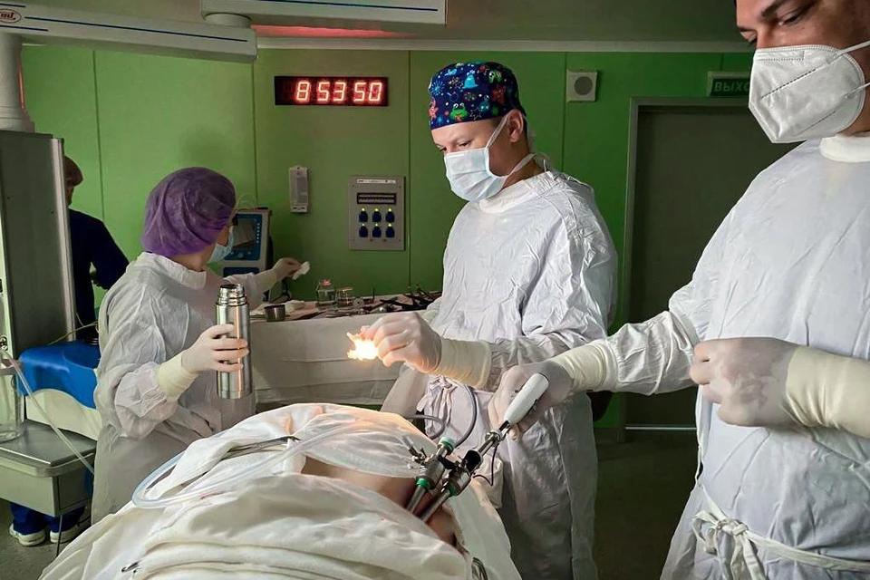 Пациента выпишут из больницы уже через три дня после операции Фото: t.me/minkovaanna23